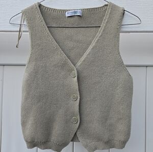 Stradivarius Tan Knit Top